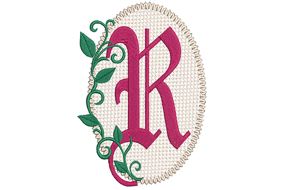 Olde English Monogram Letter R: A Holiday Review