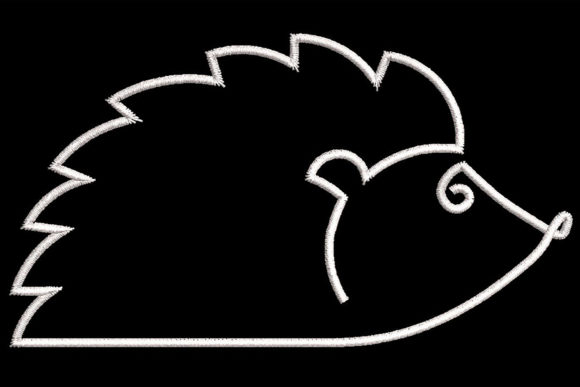 Review: Minimalistic One Line Hedgehog Quilting