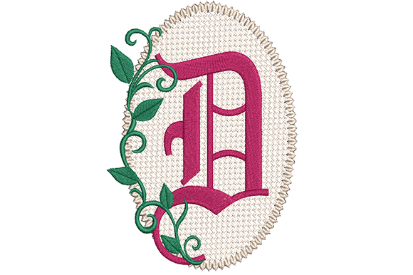 Review: Olde English Monogram Letter D for Craft Fairs