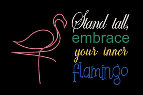 Reviewing Flamingo and Quote Colorful for Etsy
