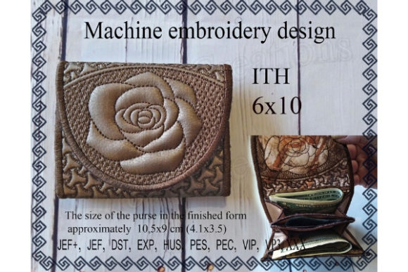 Reviewing Small Wallet in the Hoop for Etsy Shops