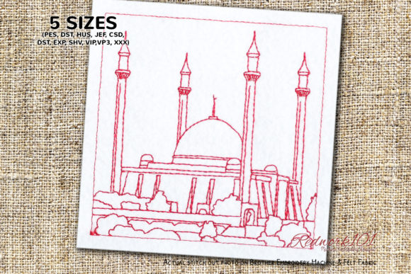 Reviewing the Abuja National Mosque Redwork Design