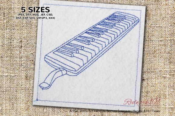 Reviewing the Melodica Wind Instrument Lineart