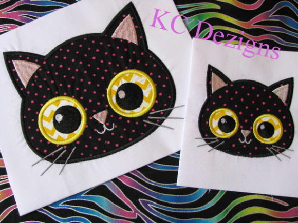 Reviewing the Yellow Eyed Halloween Cat for Boutique Sweatshirts