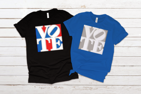Reviewing Vote Graphic Square Applique for Holiday Sales