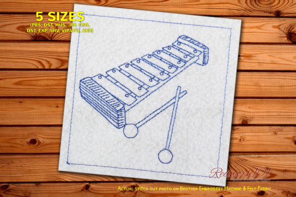 Xylophone Redwork: A Designer’s Review